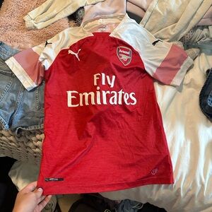 Puma Arsenal Red and White Jersey